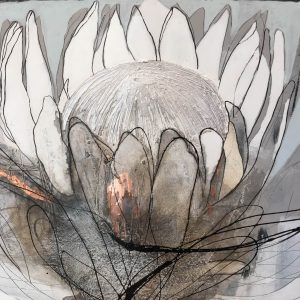 FLO0017 Unfinished Protea
