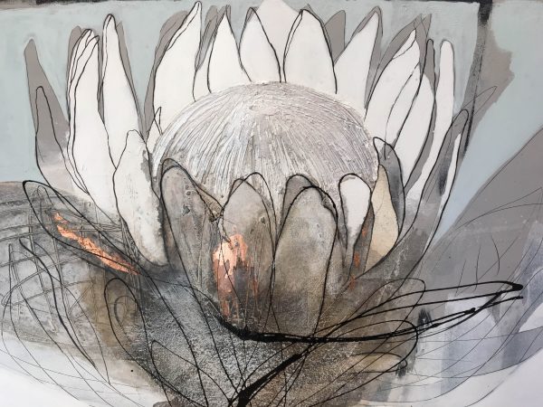 FLO0017 Unfinished Protea