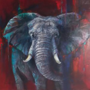 ANI0080 Abstract Elephant