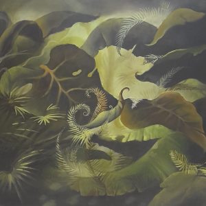 FLO0064 Green Leaves I